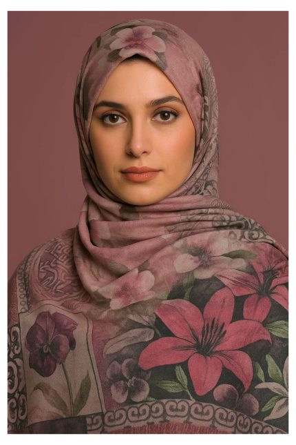 EPRINTED LAWN PURPL
