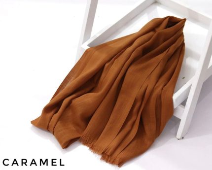 TURKISH SULBE LAWN - CARAMEL