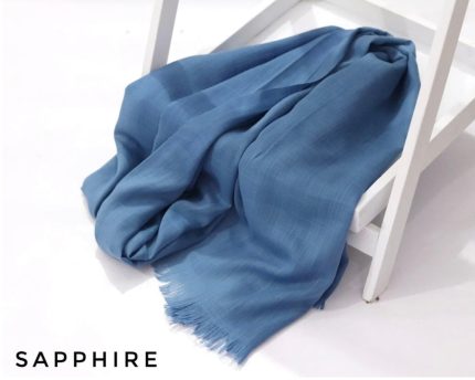 TURKISH SULBE LAWN - SAPPHIRE
