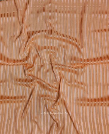 Textured Stripe Hijab – Peach