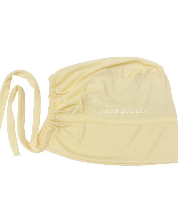 TURBAN TIE HIJAB CAP - IN 0FF WHITE
