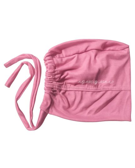 TURBAN TIE HIJAB CAP - IN T PINK