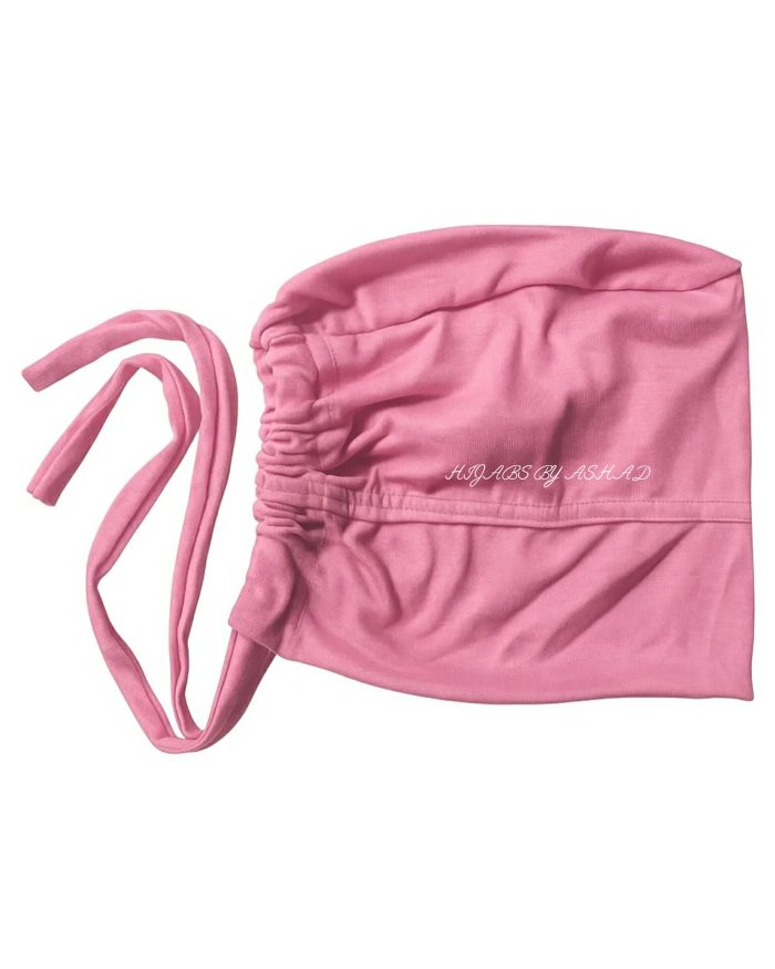 TURBAN TIE HIJAB CAP - IN T PINK