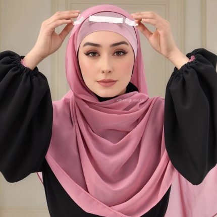 Double-Sided Hijab Tape – Invisible & Matte Finish (36 pcs)