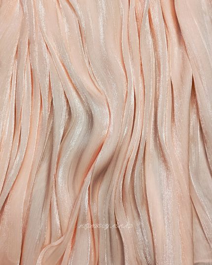 MOONDUST ORGANZA SILK IN - LIGTH PEACH