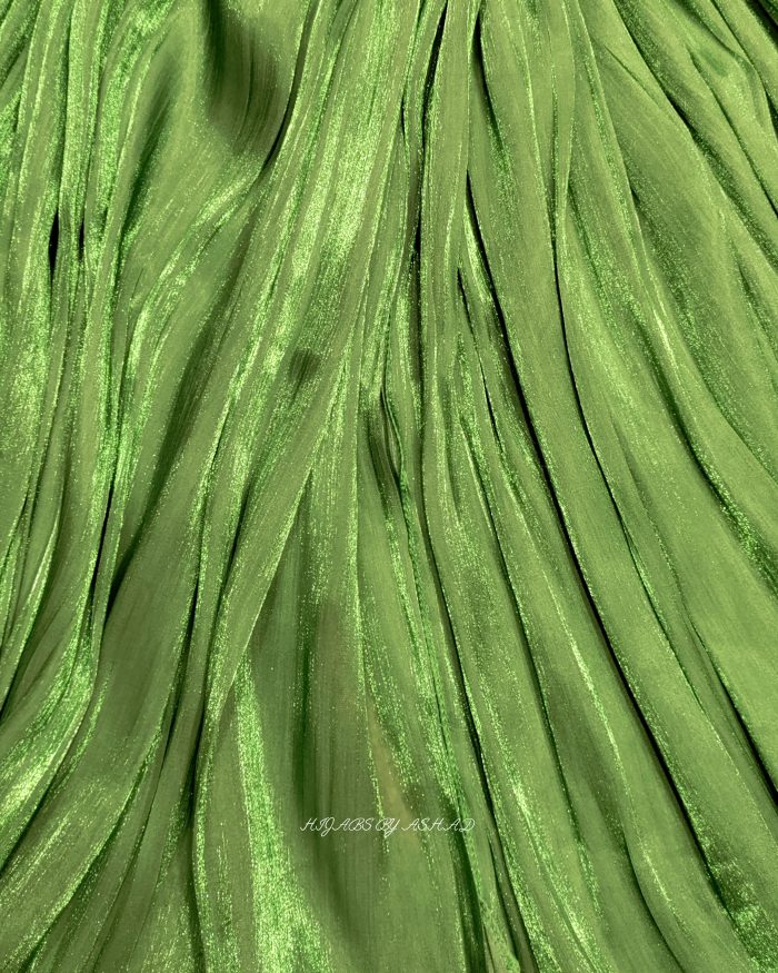 MOONDUST ORGANZA SILK IN - FRESH SAGE