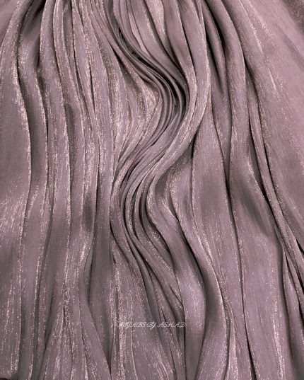 MOONDUST ORGANZA SILK IN - ASH ROSE