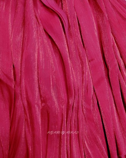 MOONDUST ORGANZA SILK IN - BULLET RED