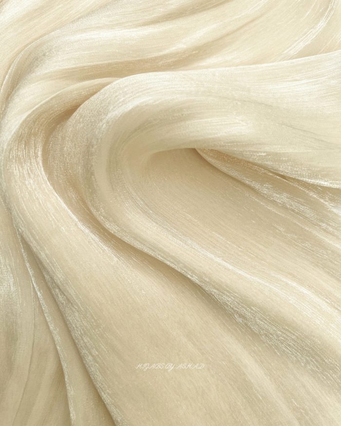 MOONDUST ORGANZA SILK IN - OFF WHITE