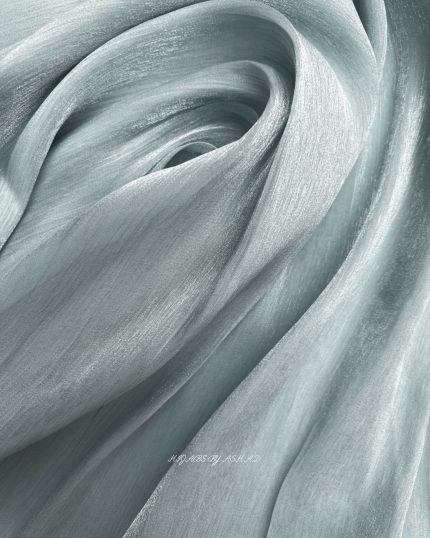 MOONDUST ORGANZA SILK IN - CLOUD BLUE