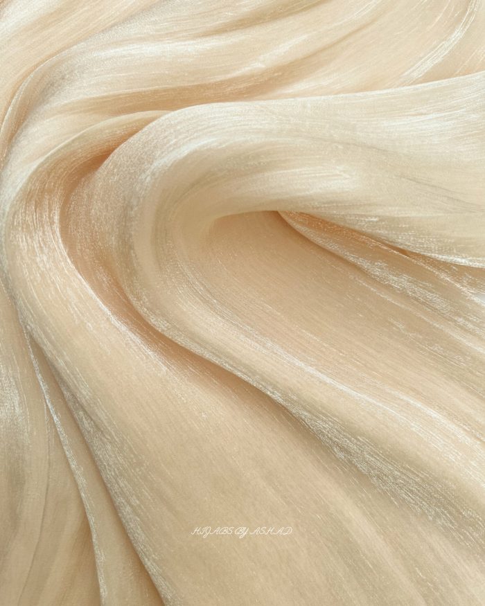 MOONDUST ORGANZA SILK IN - CREAM