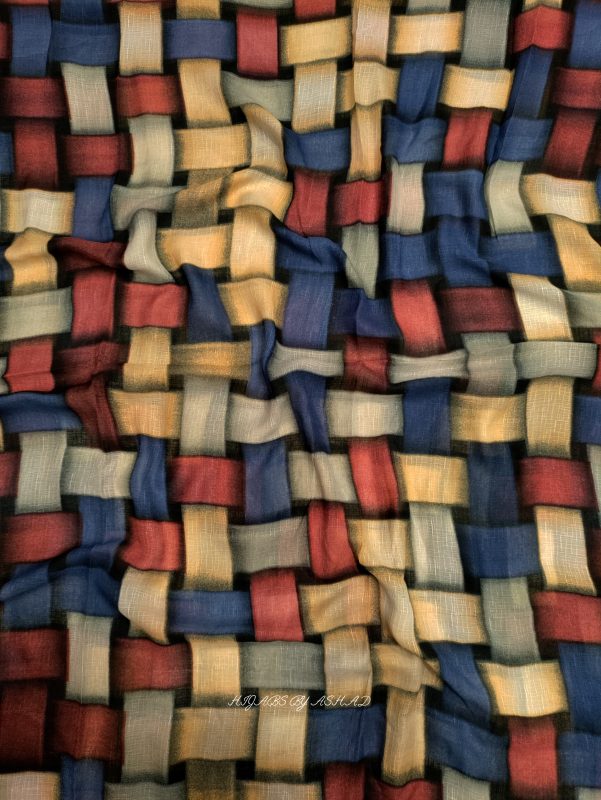 Beautiful Printed Lawn Hijab – Soft, Lightweight & Breathable