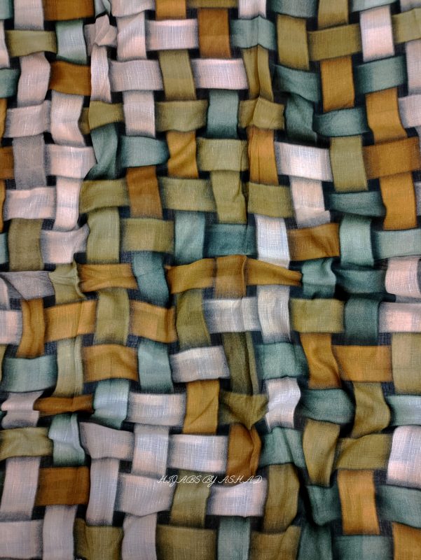 Beautiful Printed Lawn Hijab – Soft, Lightweight & Breathable