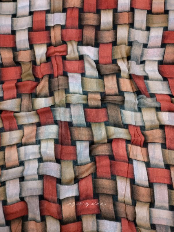 Beautiful Printed Lawn Hijab – Soft, Lightweight & Breathable