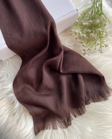 TURKISH SULB LAWN CHOCOLATE BROWN