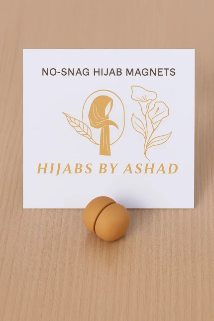No-Snag Hijab Magnets In – Caramel