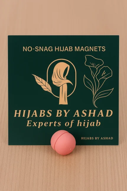 No-Snag Hijab Magnets In –T-Pink