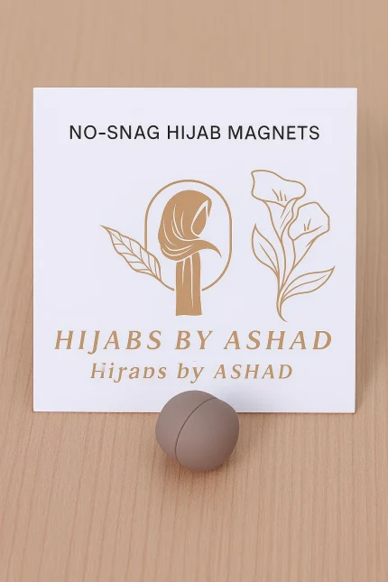 No-Snag Hijab Magnets In – Biscuity Brown