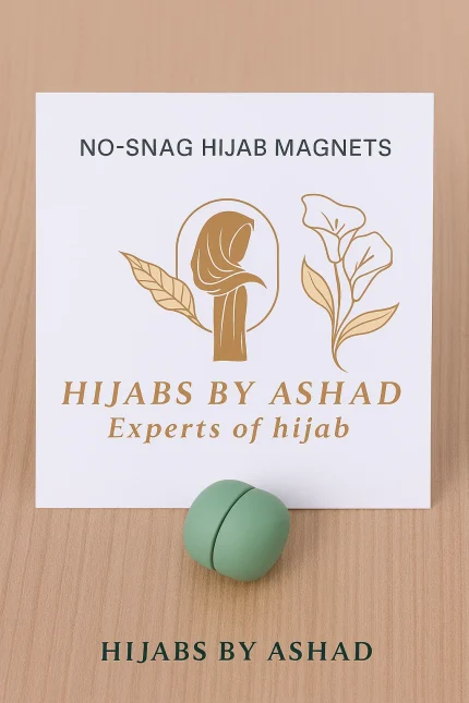 No-Snag Hijab Magnets In – Pista Green