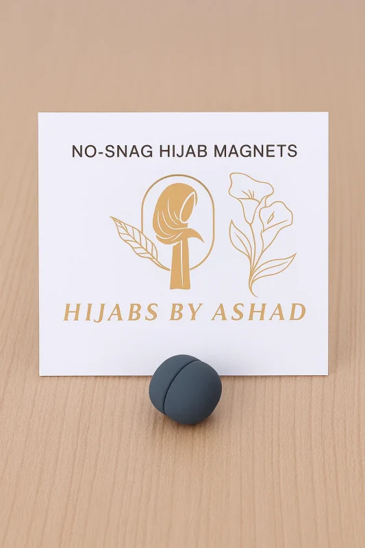No-Snag Hijab Magnets In – Navy Blue